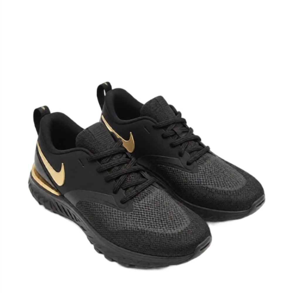 Nike Women's Black and Gold Sneakers
